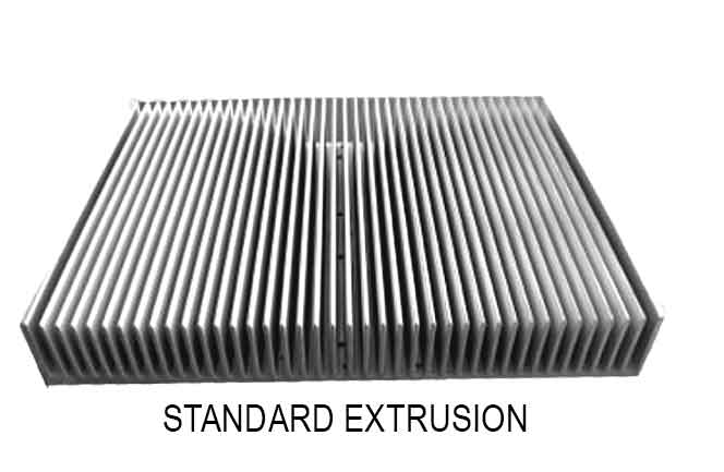 standard extruded heatsink